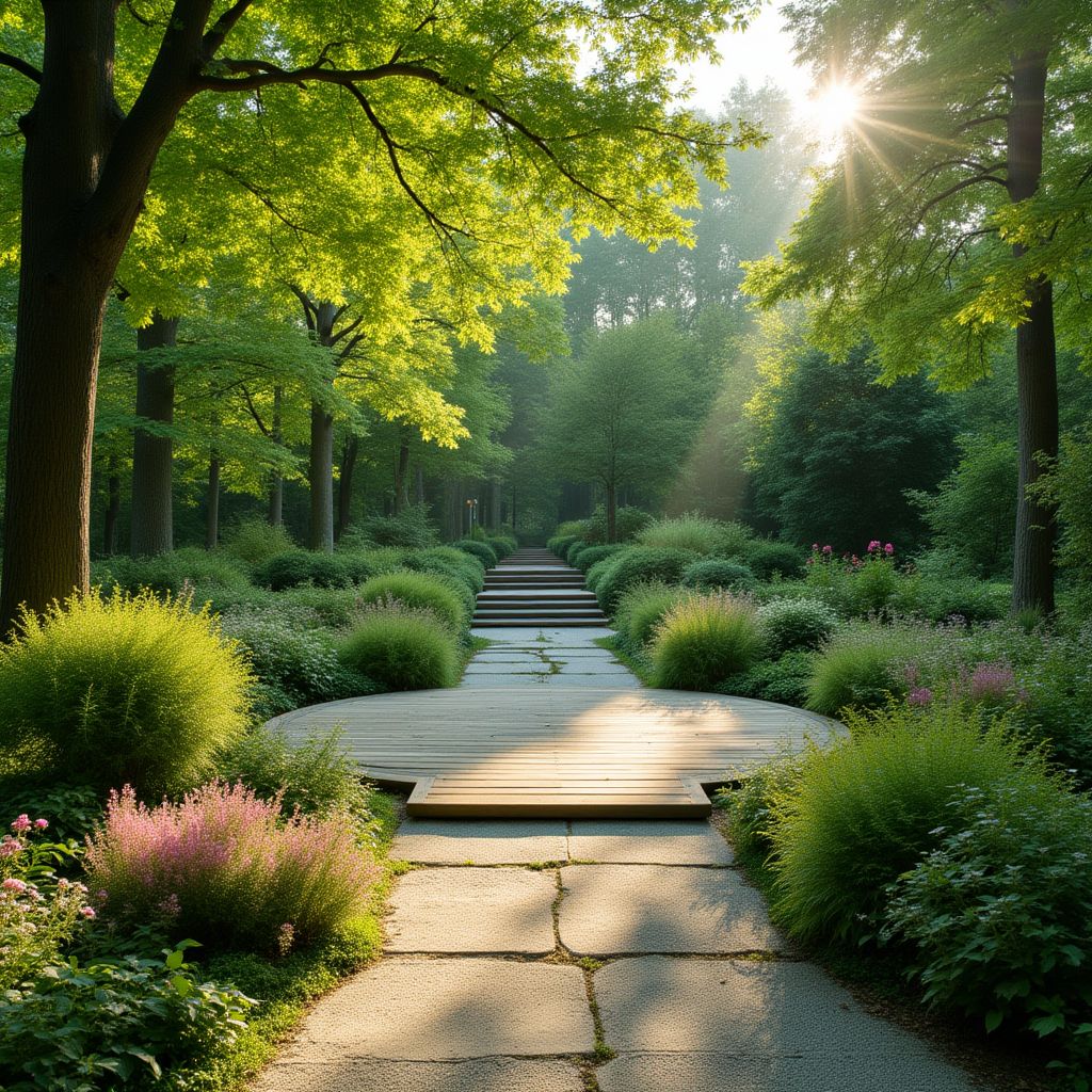 Venkovní meditační prostor